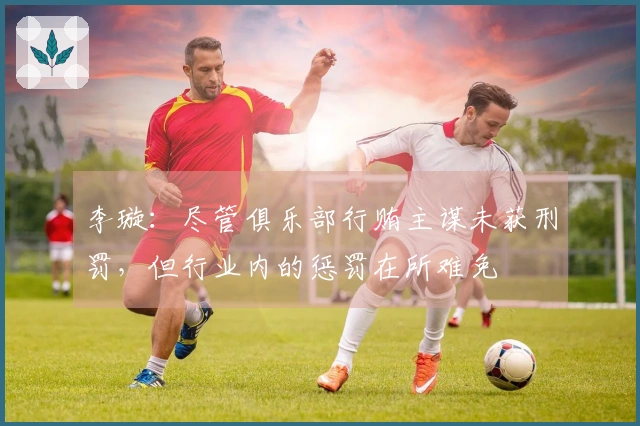 李璇：尽管俱乐部行贿主谋未获刑罚，但行业内的惩罚在所难免